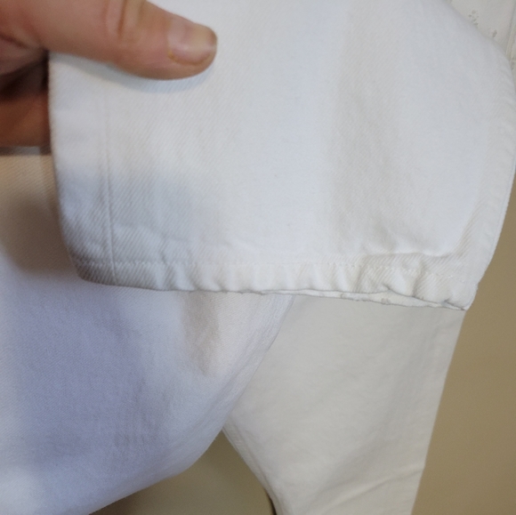 NWT Agolde Jamie Button Fly Distressed High Rise Size 32 - Picture 3 of 13